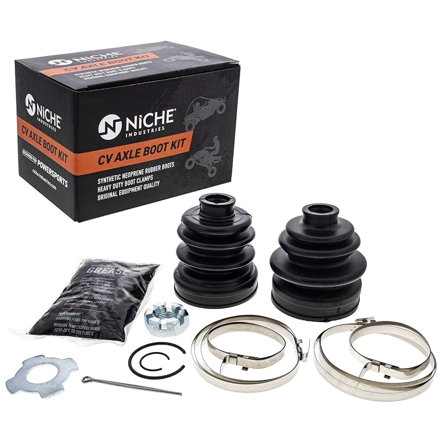 ウジセット Amazon.com: NICHE Front Rear CV Axle Boot Kit For Suzuki